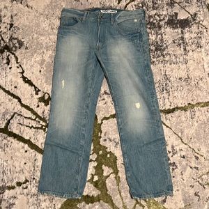 Express men’s jeans 34x30 Rocco slim fit straight leg